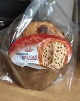 Mängden socker i Panetone frutas masa madre