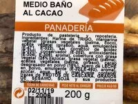 Mängden socker i Palmera medio baño al cacao