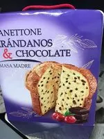 Mängden socker i Panettone con arándanos y chocolate