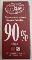 Mängden socker i Chocolate artesano extrafino negro 90%