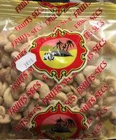 Mängden socker i Noix de cajou grillées et salées