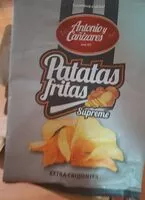 Mängden socker i Patatas fritas