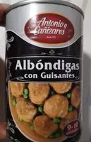 Mängden socker i Albóndigas con guisantes