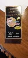 Mängden socker i Filetes de anchoas en aceite de oliva