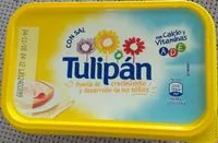 Mängden socker i Tulipán margarina con sal