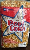 Mängden socker i Maïs pour pop corn