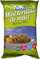 Mängden socker i Mini tortitas de maíz