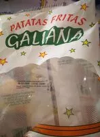 Mängden socker i Patatas fritas galiana
