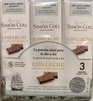 Mängden socker i Chocolate con leche sin azucares