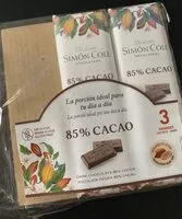 Mängden socker i Chocolate 85% Cacao