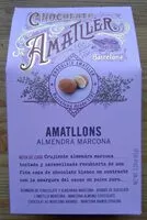 Mängden socker i Amatllons almendra marcona