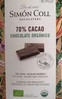 Mängden socker i Chocolate orgánico 70% cacao