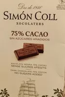 Mängden socker i Chocolate