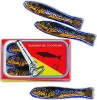 Mängden socker i Sardinas de chocolate con leche
