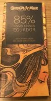 Mängden socker i Chocolate 85 % Cacao Ecuador