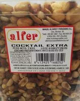 Mängden socker i Cocktail Extra frutos secos variados