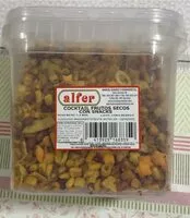 Mängden socker i Cocktail frutos secos con snaks