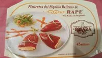 Mängden socker i Pimientos de piquillo rellenos de rape