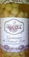 Mängden socker i Garbanzanos al natural extra