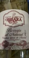 Mängden socker i Borraja al natural