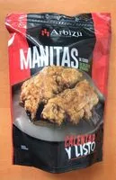 Mängden socker i Manitas de cerdo en salsa de verduras