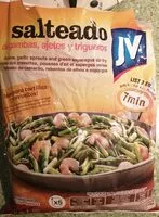 Mängden socker i Salteado de gambas, ajetes y trigueros