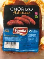 Mängden socker i Chorizo asturiano