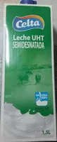 Mängden socker i Leche UHT semidesnatada