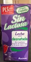 Mängden socker i Leche desnatada sin lactosa