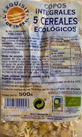 Mängden socker i Copos integrales 5 cereales