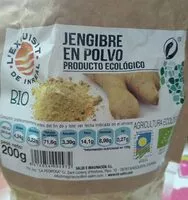 Mängden socker i Jengibre en polvo - Producto ecológico