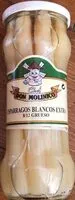 Mängden socker i Espárragos blancos extra