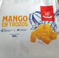 Mängden socker i Mango en trozos