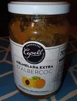 Mängden socker i Melmelada extra d'albercoc