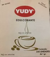 Mängden socker i Edulcorante YUDY