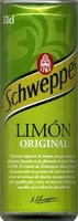 Mängden socker i Schweppes limon