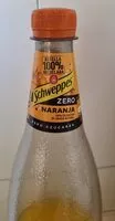 Mängden socker i Schweppes naranja zero