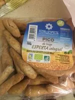 Mängden socker i Pico de trigo espelta integral