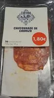 Mängden socker i Chorizo chiffonade