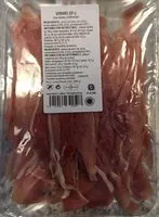 Mängden socker i Serrano chiffonnade