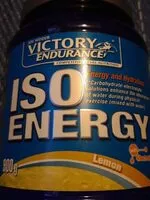 Mängden socker i Iso energy