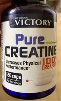 Mängden socker i Creatine 120cap