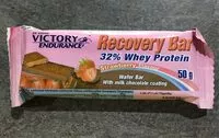 Mängden socker i Recovery Bar 32% Whey Protein 50 g Fraise
