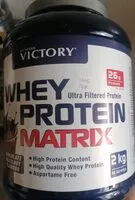 Mängden socker i Whey Protein Matrix