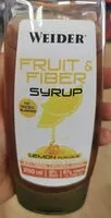 Mängden socker i Fruit & fiber syrup Lemon