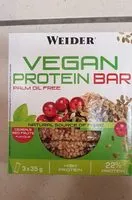 Mängden socker i Vegan Protein Bar