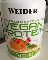 Mängden socker i Vegan Protein