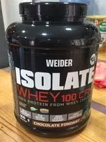Mängden socker i Isolate whey 100 CFM