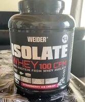 Mängden socker i Isolate whey 100 cfm