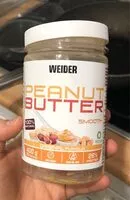 Mängden socker i Peanut butter smooth